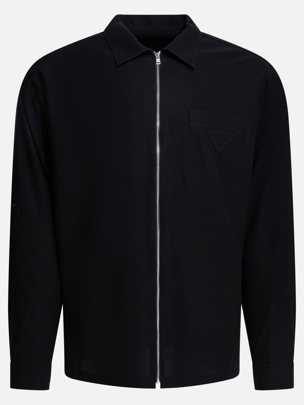 Оригінальна Casual Zippered Shirt Prada – боковий вид