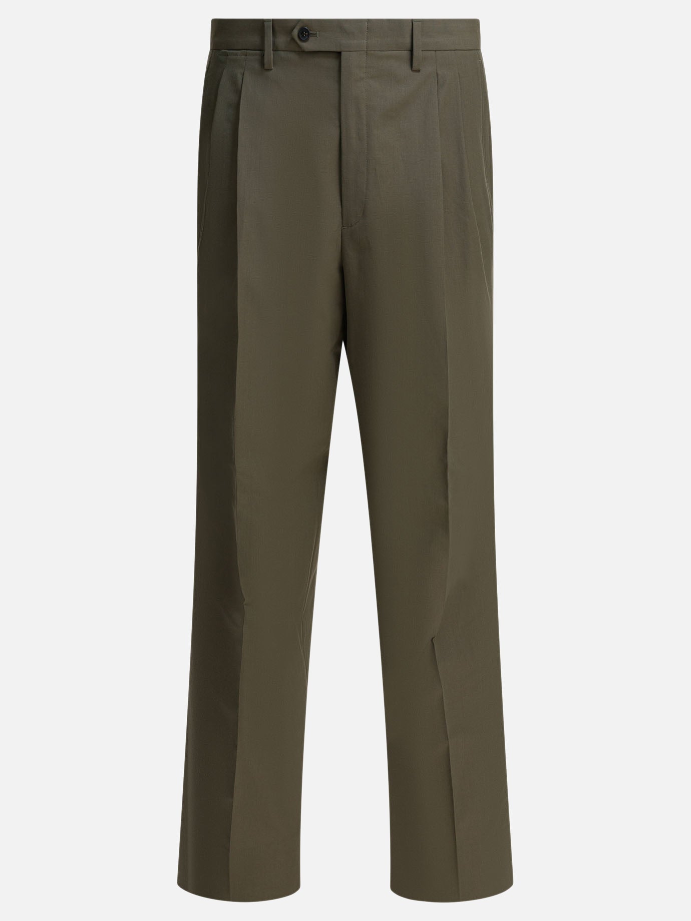 Wool Wide-Leg Pants Prada оригінал – Купити в Україні – боковий вид