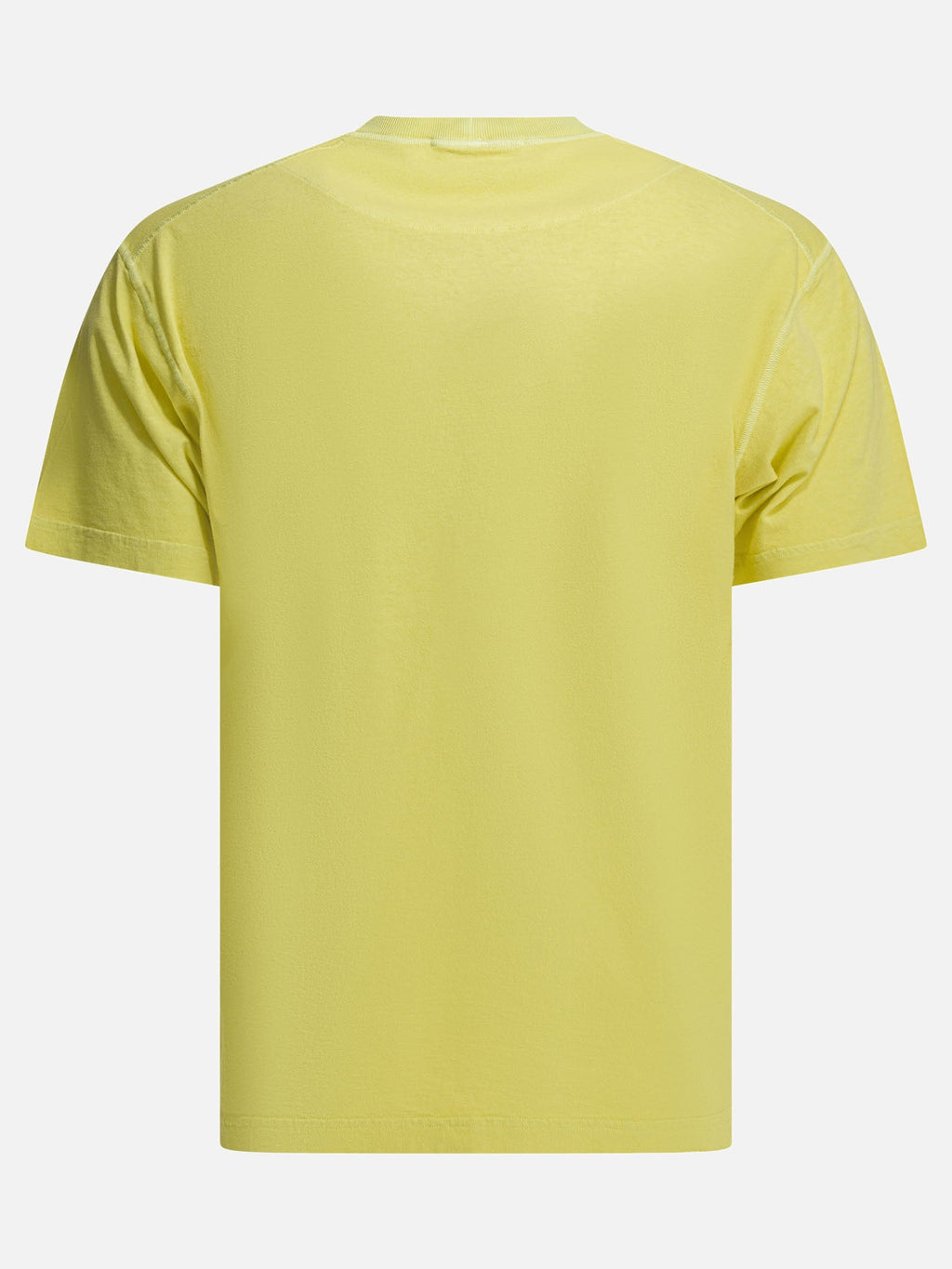 Оригінальна Crew-Neck T-Shirt With Logo Stone island – вид ззаду