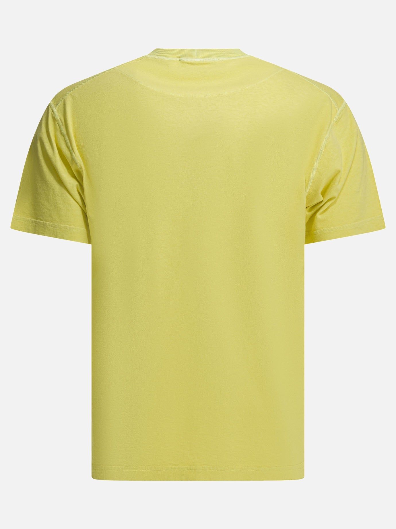 Оригінальна Crew-Neck T-Shirt With Logo Stone island – вид ззаду