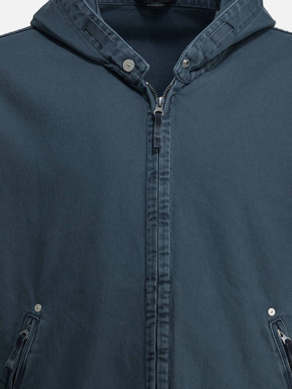 Оригінальна Denim Jacket With Logo Stone island – детальний вид