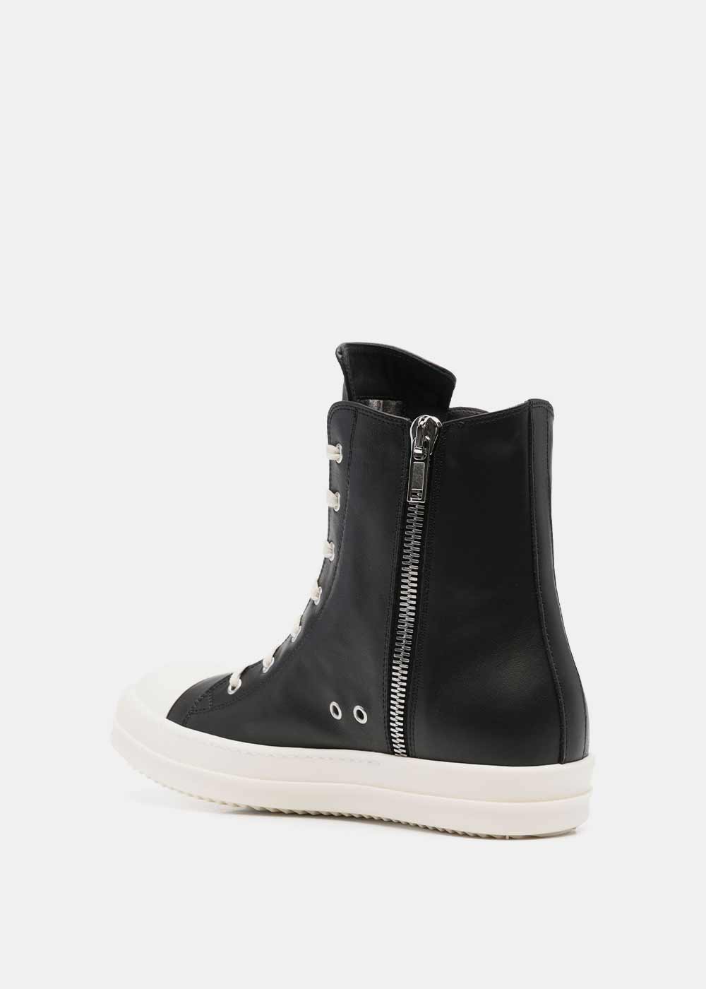 Оригінальна Black High Top Sneakers Rick owens – детальний вид