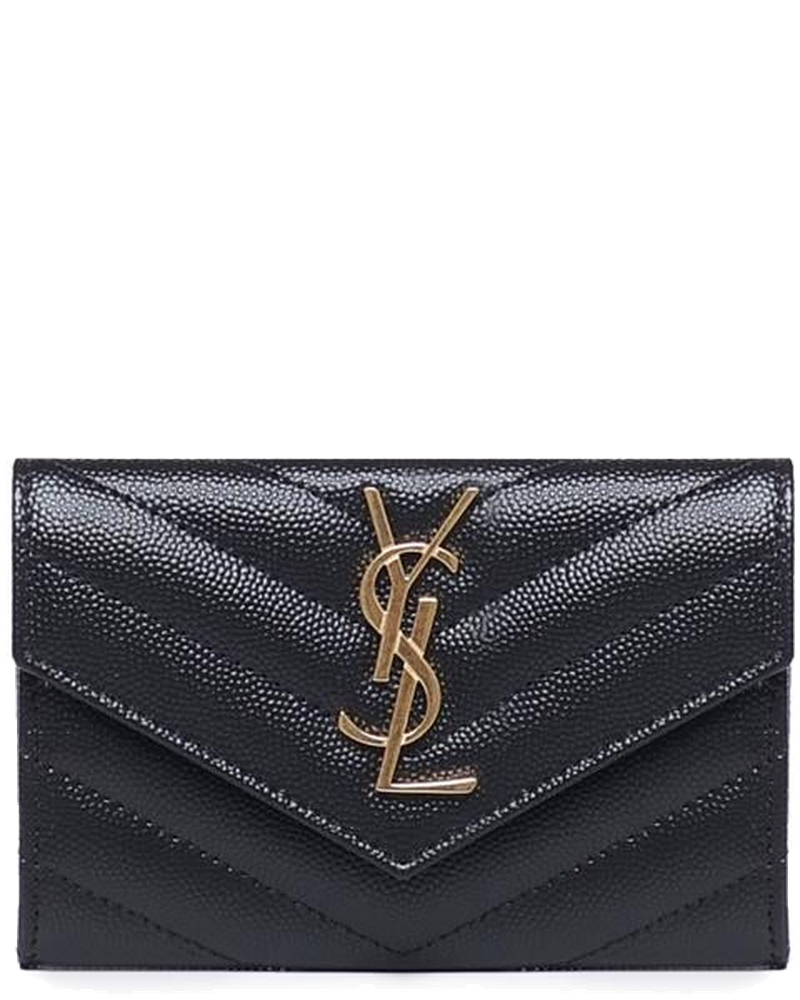 Оригінальна Portafogli Envelope In Grain De Poudre Saint laurent