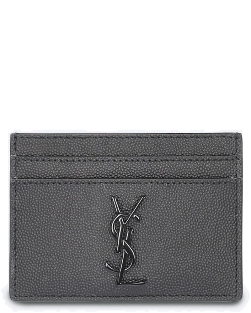 Grain De Poudre Matt Ysl Credit Card Holder Saint laurent – Гарантія оригінальності