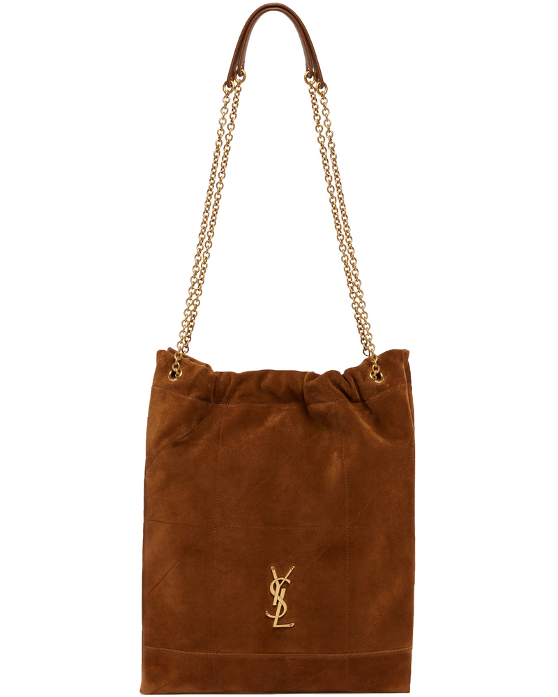 Brown Suede Pochon Jamie Saint laurent оригінал – Купити в Україні