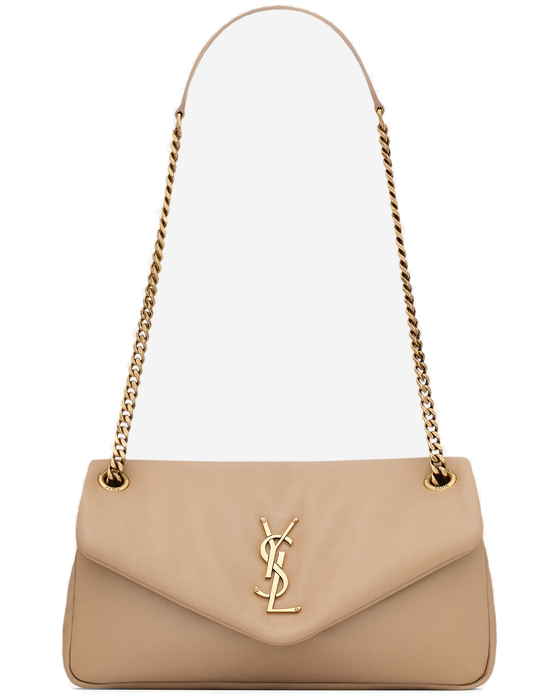 Оригінальна Calypso Leather Shoulder Bag Saint laurent