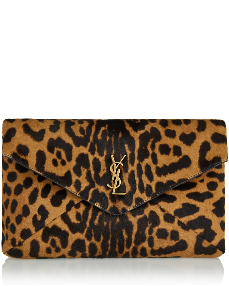 Cassandre Large Envelope Pony Hair Pouch Saint laurent оригінал – Купити в Україні