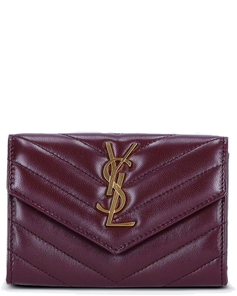 Оригінальна Cassandre Leather Wallet Saint laurent
