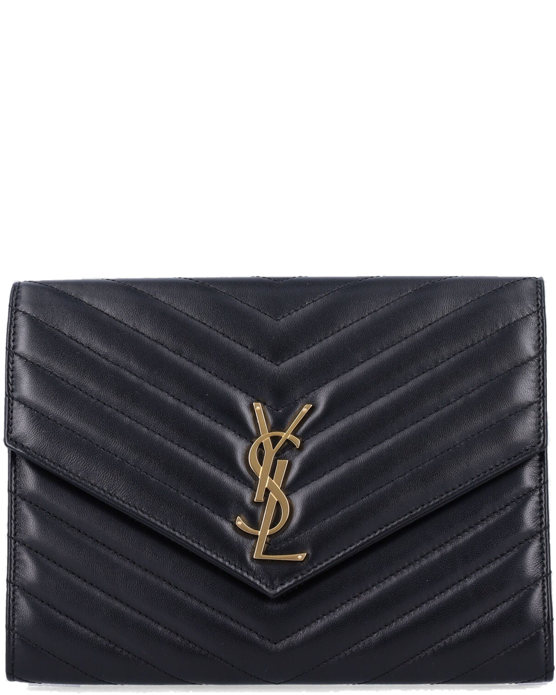 Cassandre Matelassé Flap Pouch In Quilted Lambskin Saint laurent – Гарантія оригінальності