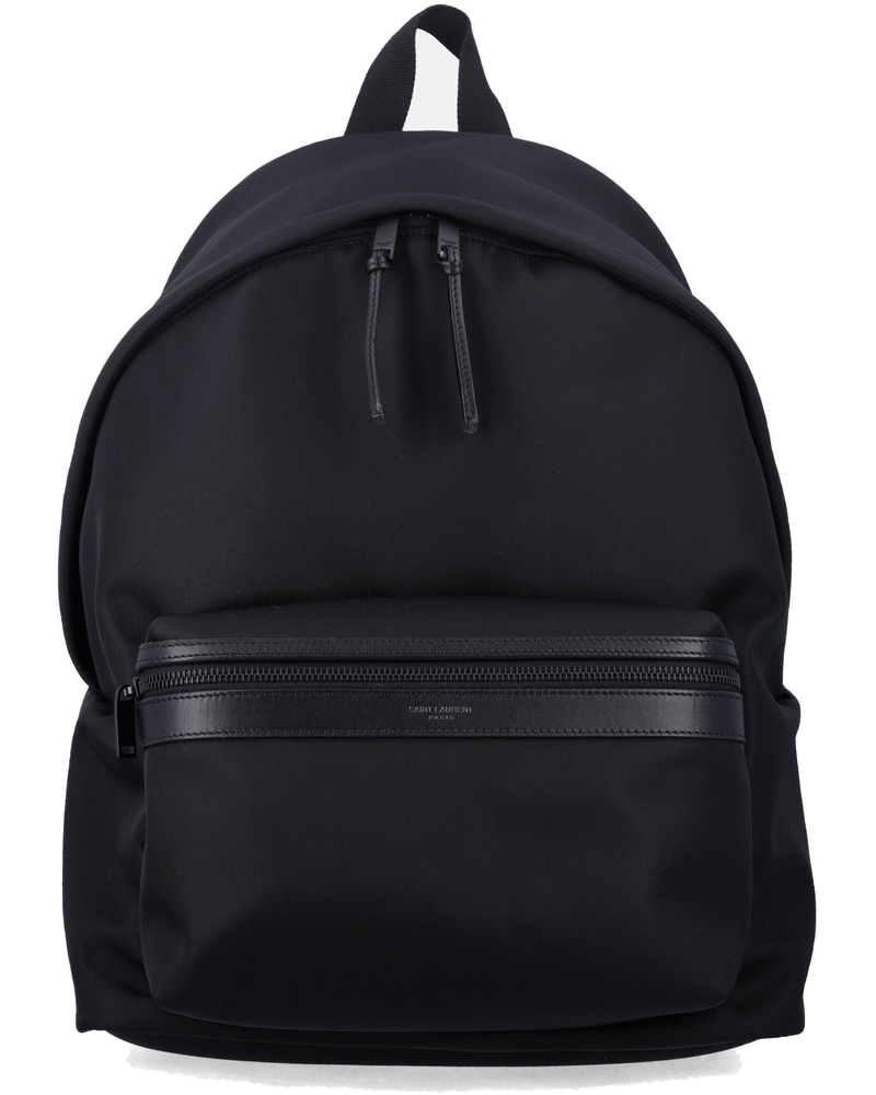 City Backpack In Econyl®, Smooth Leather And Nylon Saint laurent – Гарантія оригінальності