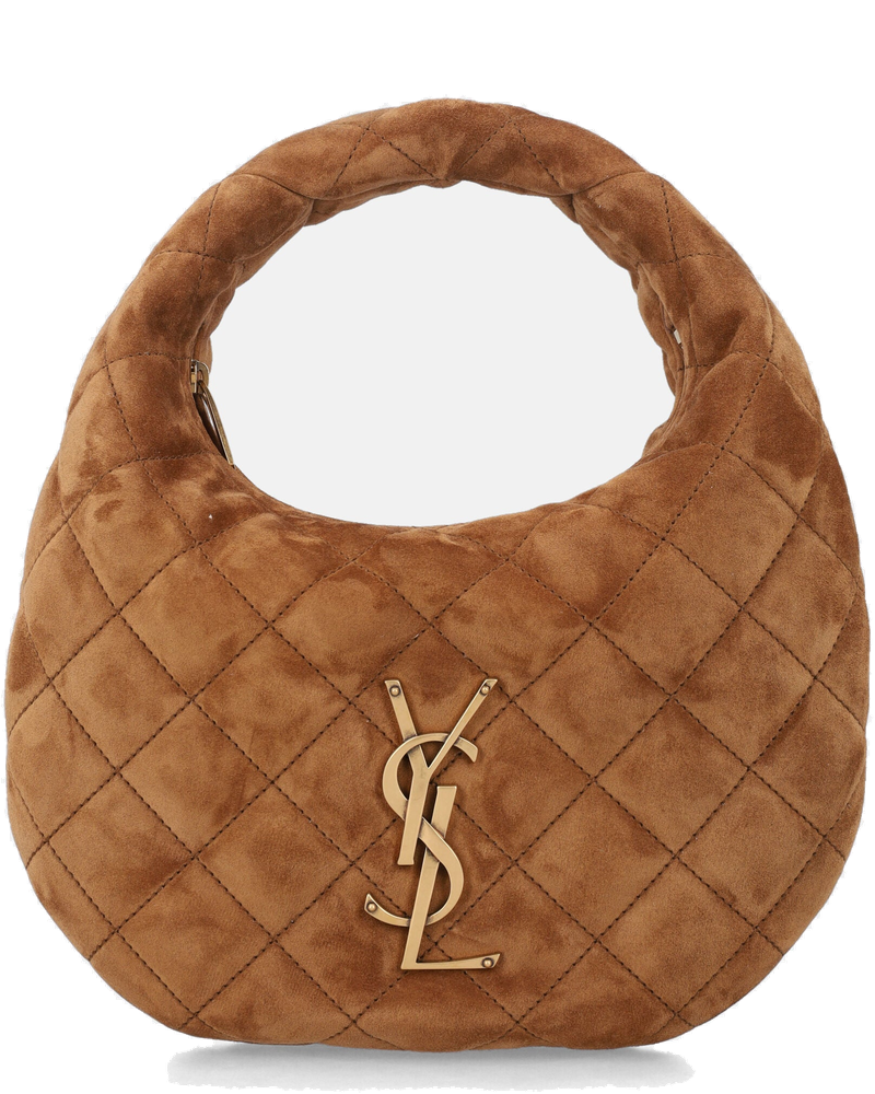Icarino Quilted Suede Bag Saint laurent оригінал – Купити в Україні
