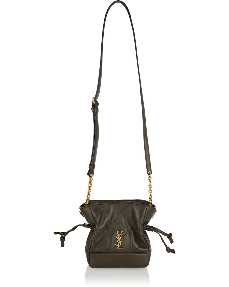 Оригінальна Jamie Mini Leather Shoulder Pouch Saint laurent