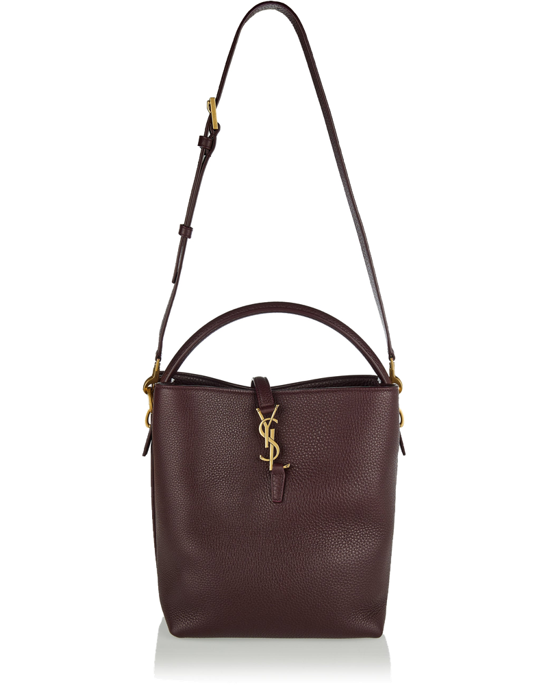 Оригінальна Le 37 Mini Leather Bucket Bag Saint laurent