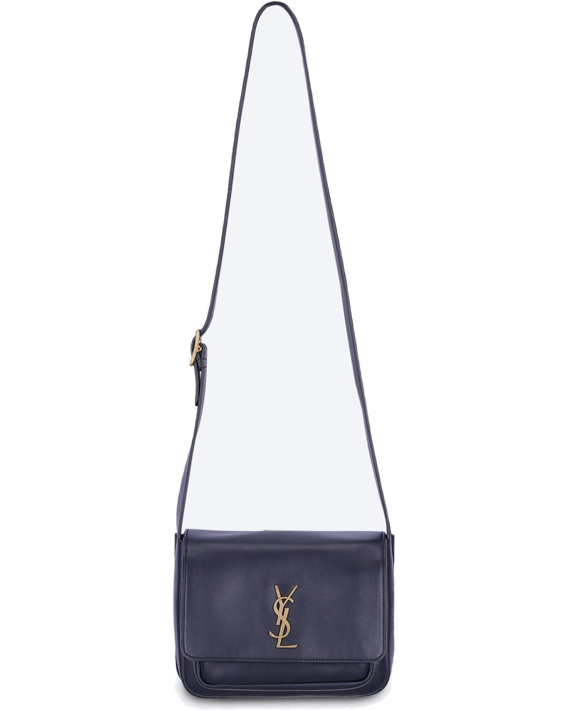 Оригінальна Leather Niki Satchel Bag Saint laurent