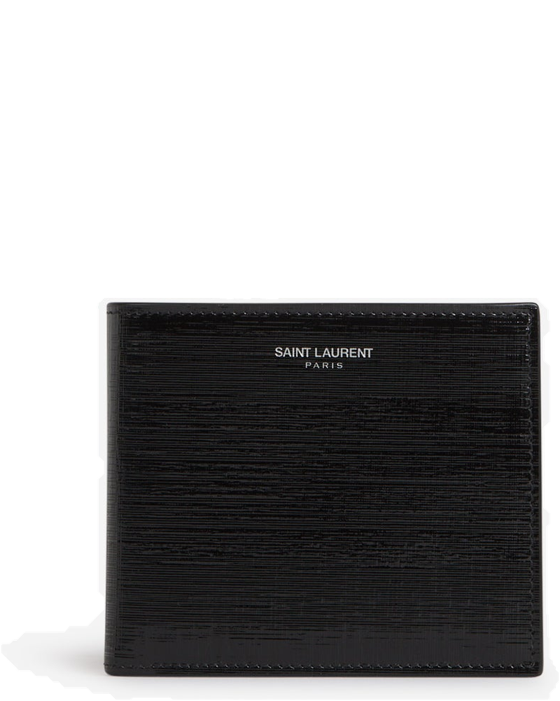 Logo Leather Wallet Saint laurent – Гарантія оригінальності
