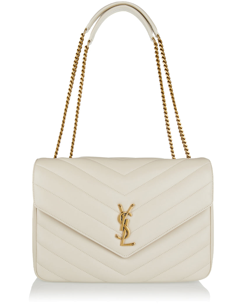 Оригінальна Loulou Large Matelassé Leather Shoulder Bag Saint laurent