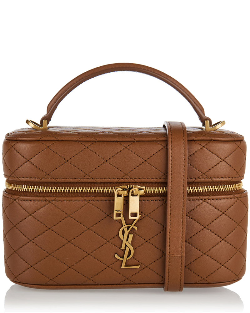 Gaby Leather Vanity Crossbody Bag Saint laurent оригінал – Купити в Україні
