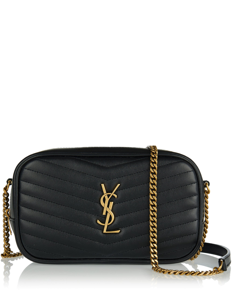 Mini Lou Quilted Leather Bag Saint laurent – Гарантія оригінальності