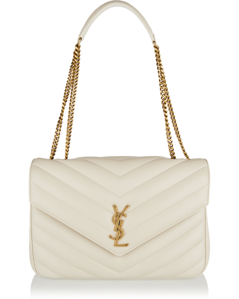 Оригінальна Loulou Large Matelassé Leather Shoulder Bag Saint laurent