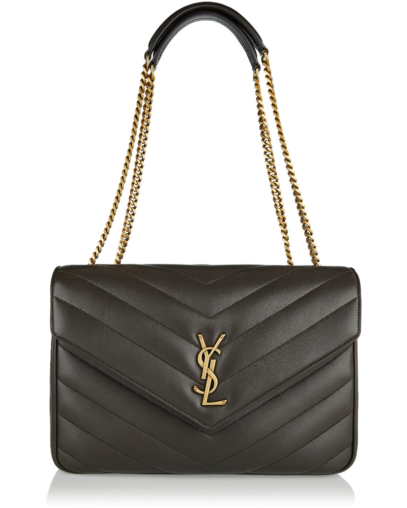 Оригінальна Loulou Large Matelassé Leather Shoulder Bag Saint laurent