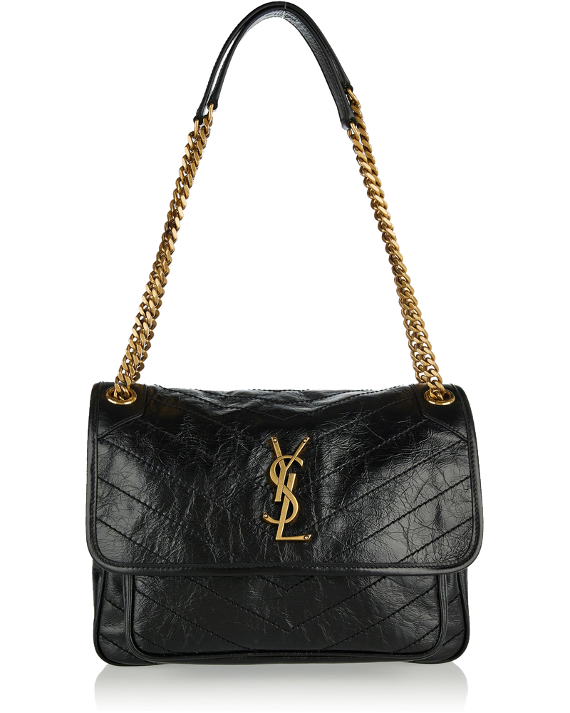 Niki Medium Leather Shoulder Bag Saint laurent оригінал – Купити в Україні