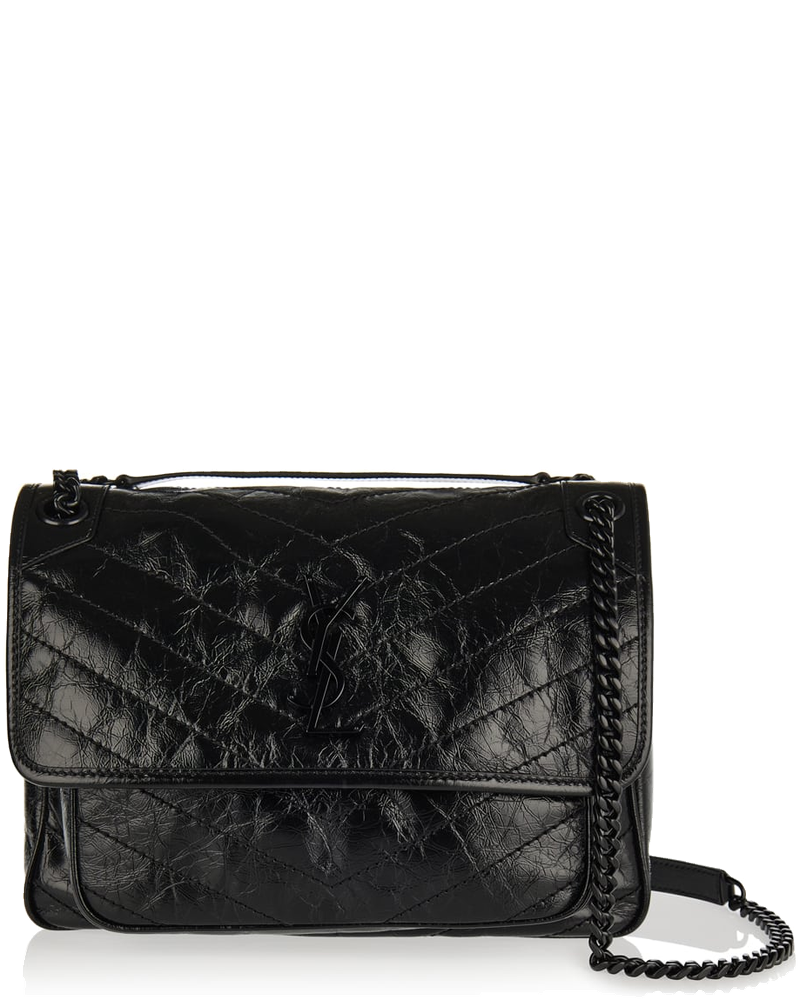 Niki Medium Leather Shoulder Bag Saint laurent оригінал – Купити в Україні