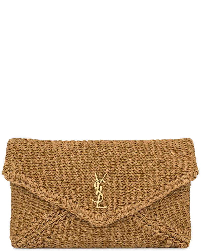 Оригінальна Raffia Pochette Clutch Saint laurent