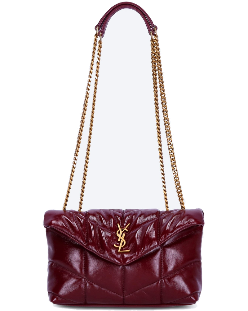 Toy Puffer Shiny Leather Shoulder Bag Saint laurent оригінал – Купити в Україні