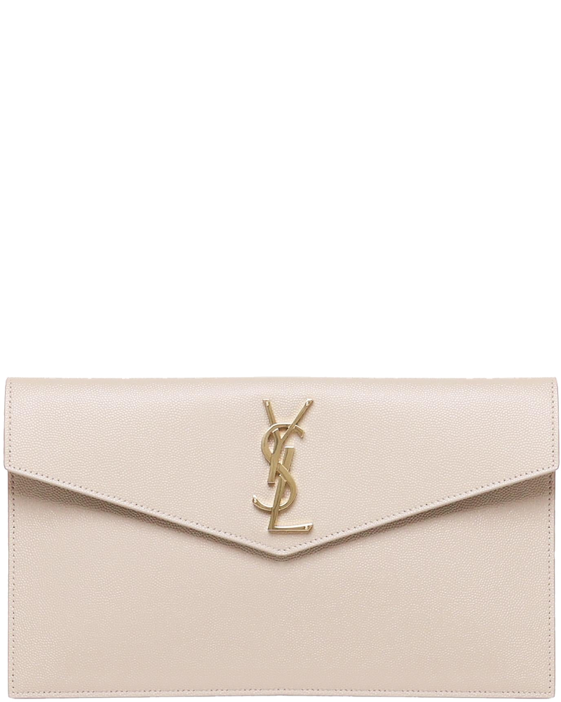 Оригінальна Pochette Uptown In Pelle Goffrata Grain De Poudre Saint laurent