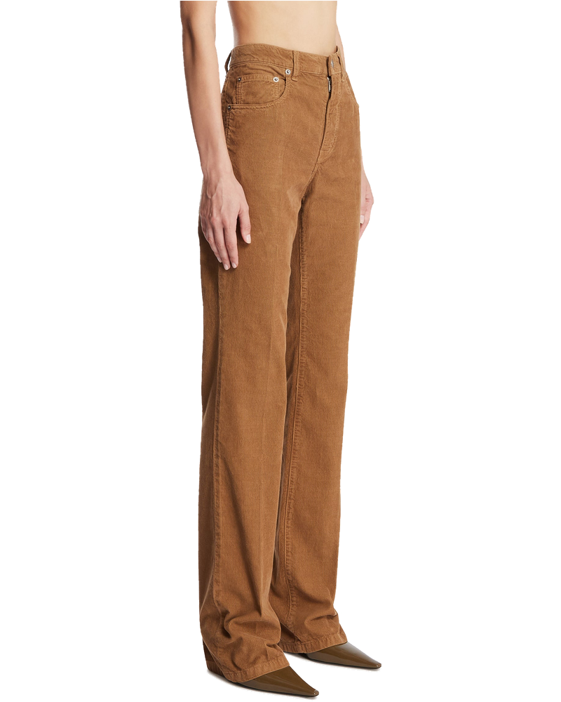 Оригінальна Brown Corduroy Clyde Pants Saint laurent