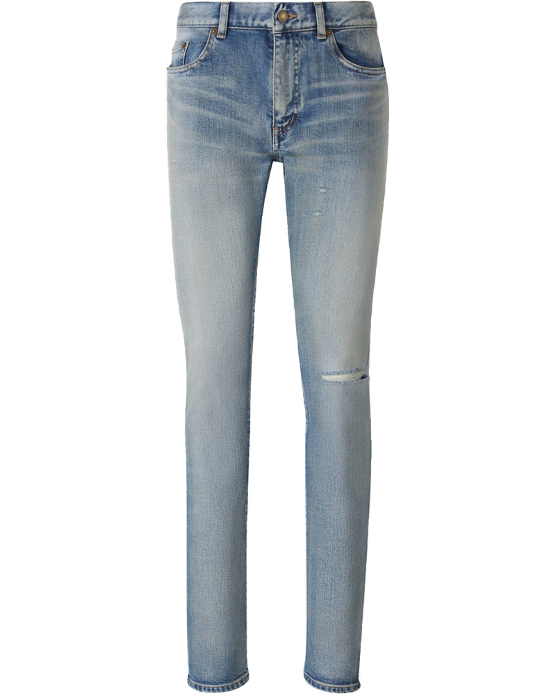 Slim Cotton Jeans Saint laurent – Гарантія оригінальності