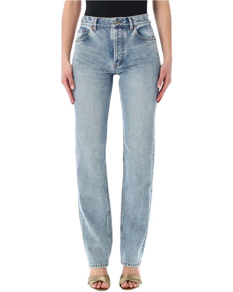 Оригінальна Straight High Rise Jeans Saint laurent
