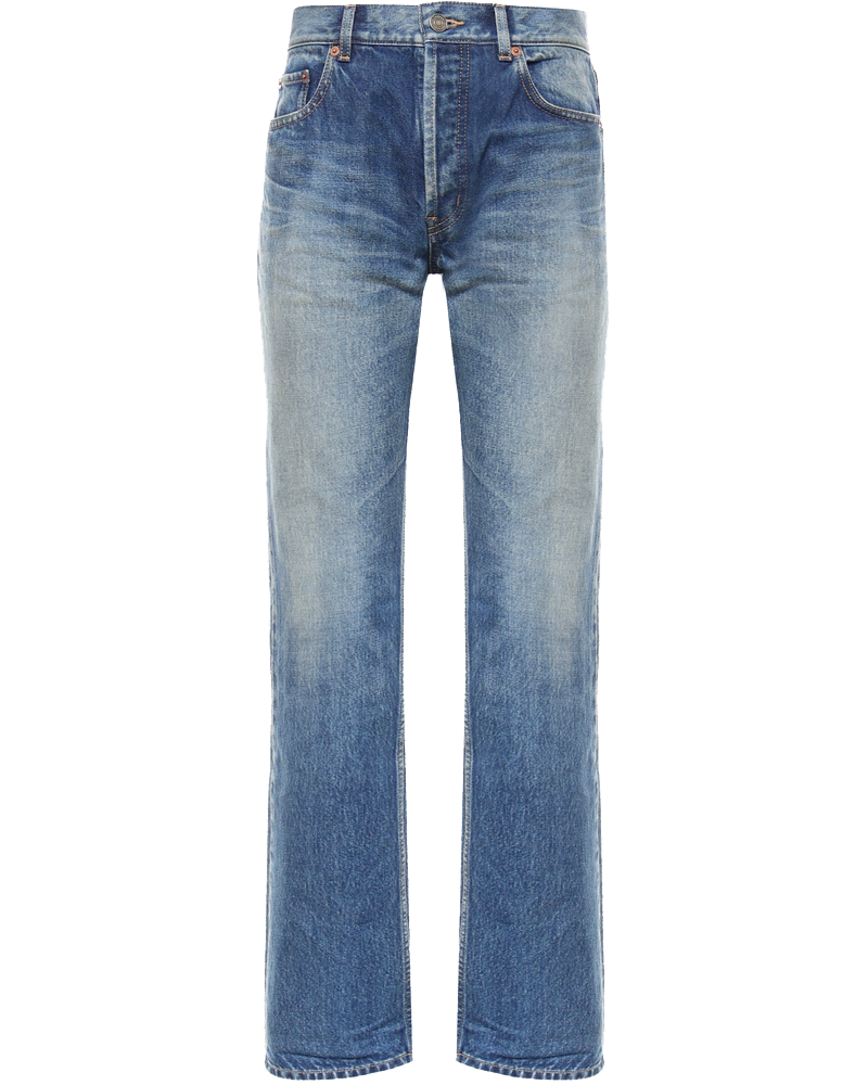 Jeans Dritti In Denim Saint laurent – Гарантія оригінальності