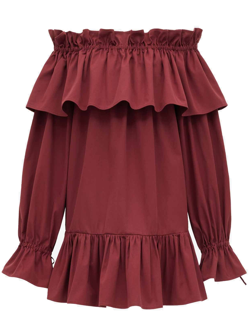 Оригінальна Mini Ruffle Dress Saint laurent