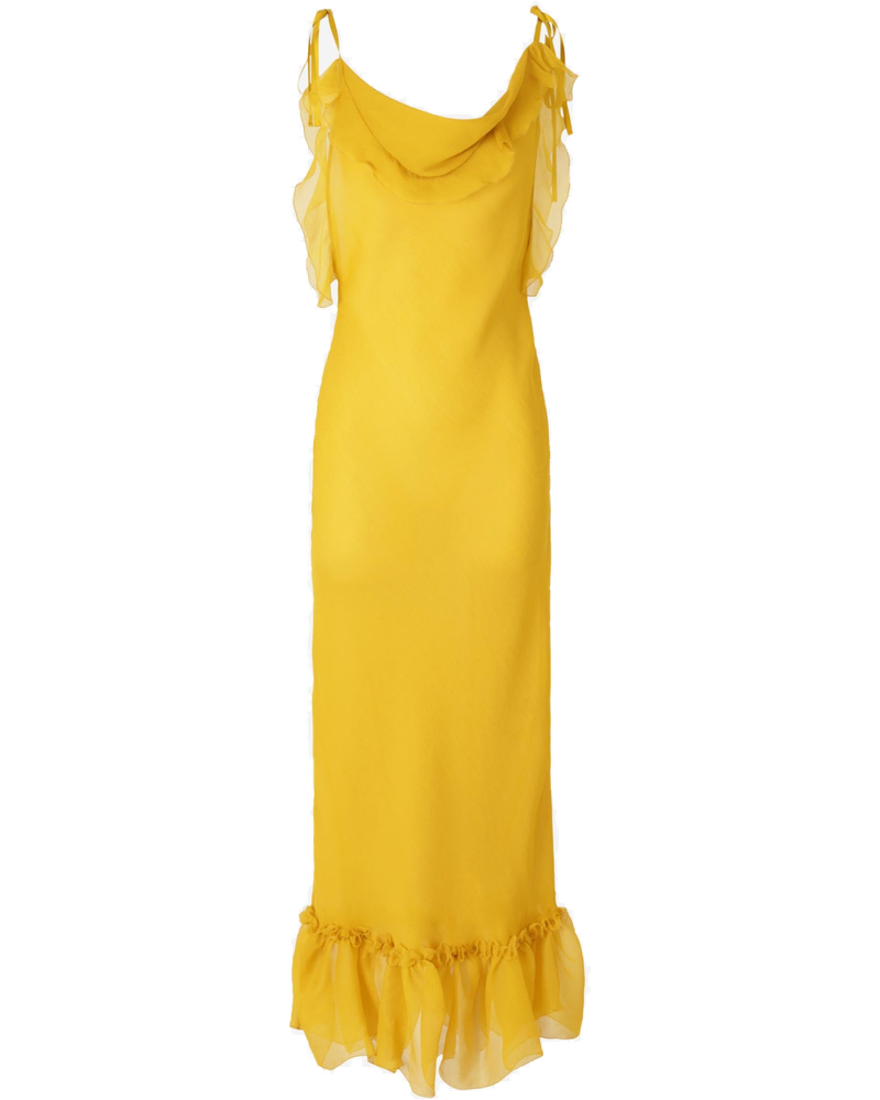 Оригінальна Silk Maxi Dress Saint laurent