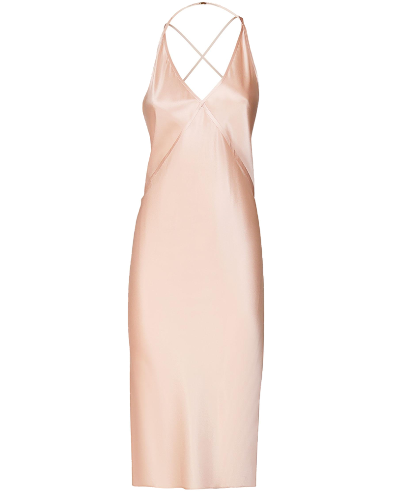 Abito Sottoveste In Seta DI Soia Saint laurent оригінал – Купити в Україні