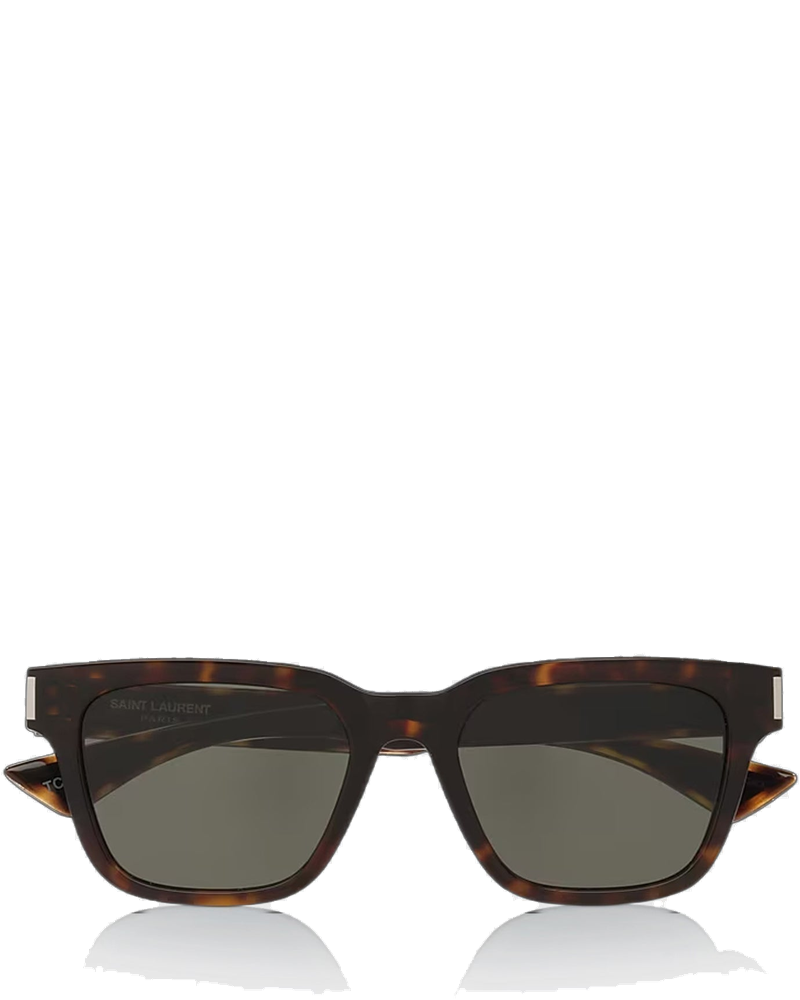 Оригінальна Man Recycled Acetate Sunglasses Havana Saint laurent