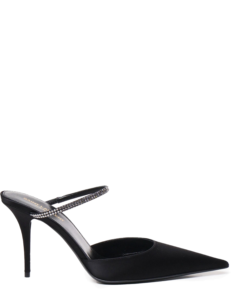 Slingback Barbara In Satin Saint laurent оригінал – Купити в Україні