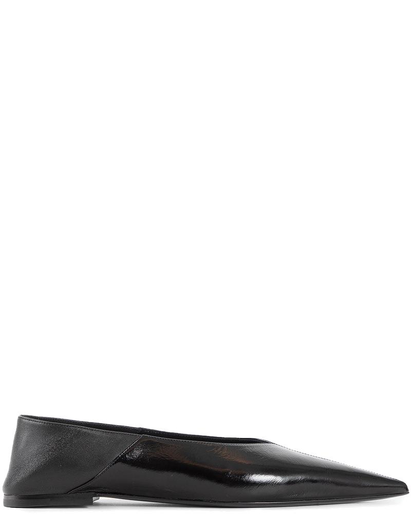Оригінальна Carolyn Leather Ballet Flats Saint laurent