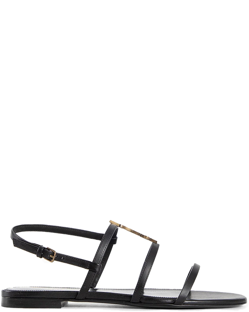 Cassandra Flat Sandals Saint laurent – Гарантія оригінальності