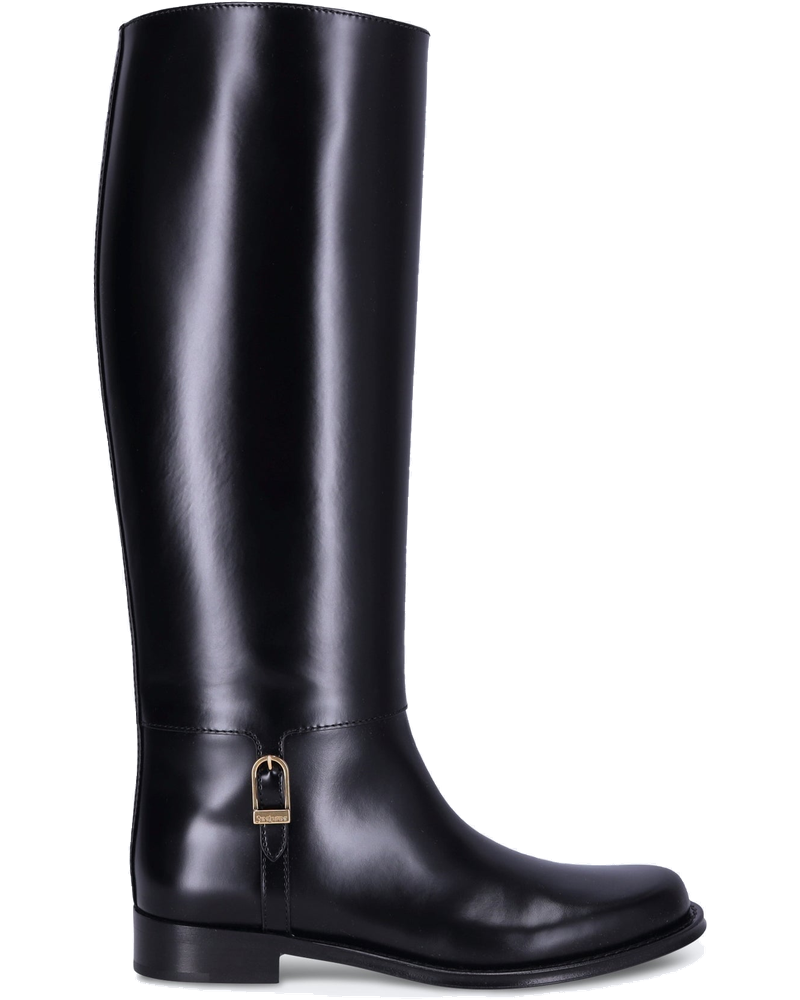 Julia 25 Boo Leather Boots Saint laurent оригінал – Купити в Україні