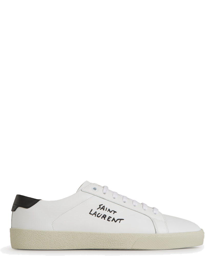 Priscilla Leather Sneakers Saint laurent оригінал – Купити в Україні