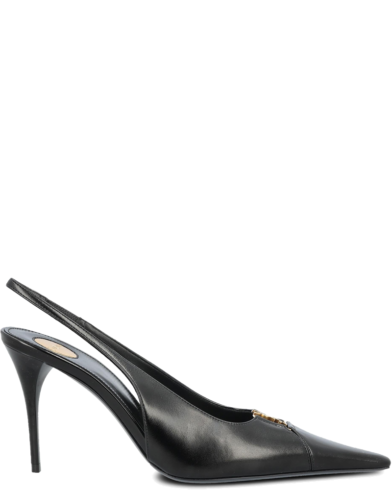 Babylone Breteuil Leather Pumps Saint laurent – Гарантія оригінальності