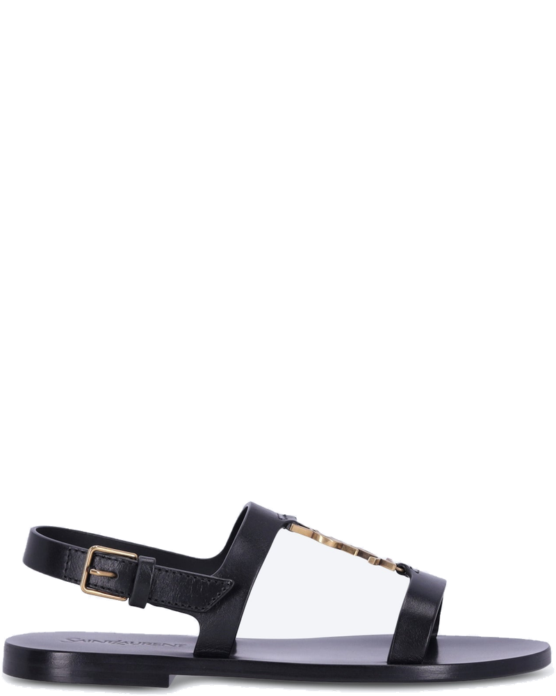 Smooth Leather Cassandre Sandals Saint laurent оригінал – Купити в Україні