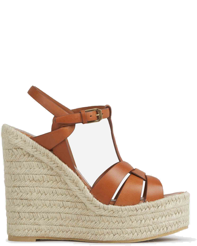 Tribute Wedge Sandals Saint laurent – Гарантія оригінальності