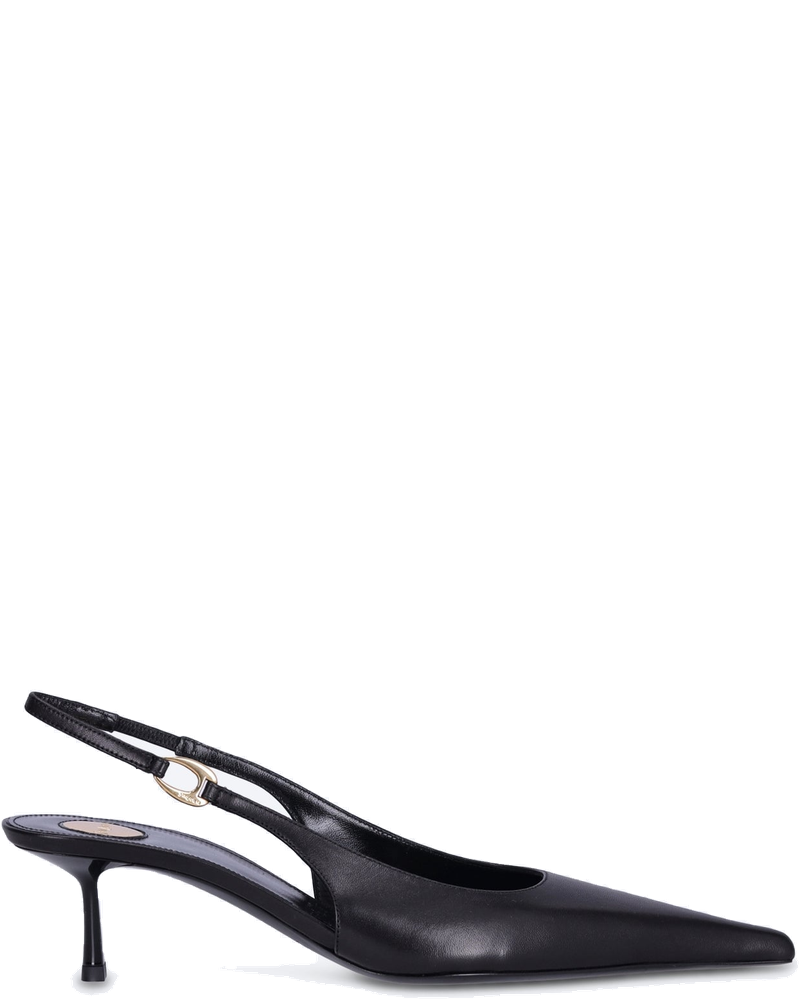 Vendome 50 Smooth Leather Slingback Pumps Saint laurent – Гарантія оригінальності