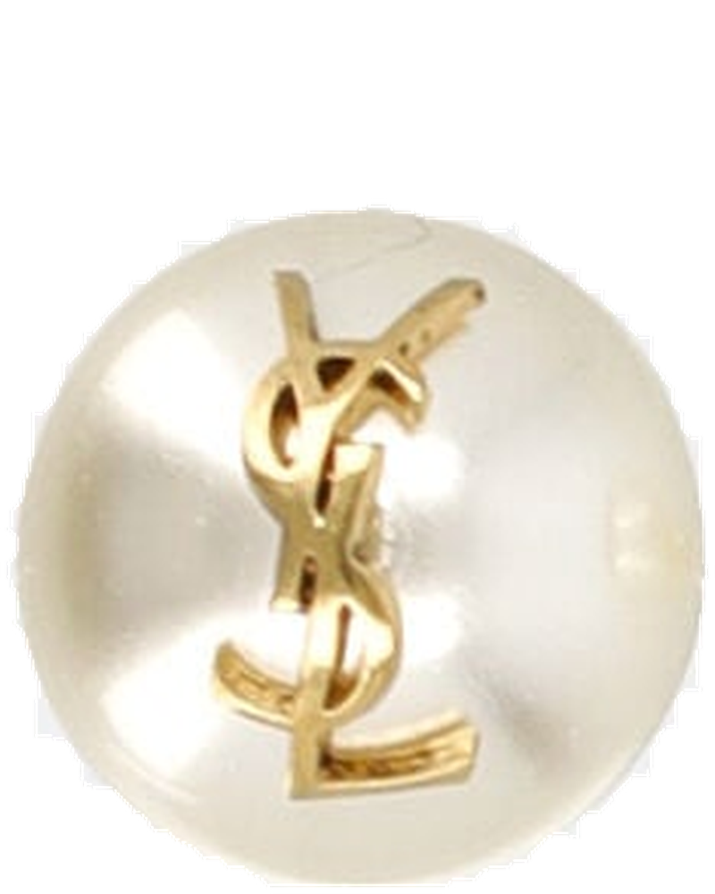 Asymmetric Pearl Earrings Saint laurent – Гарантія оригінальності