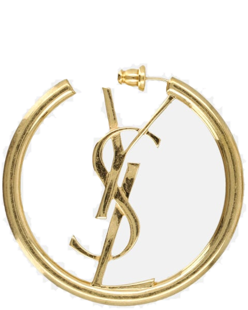 Cassandre Hoop Earrings Saint laurent – Гарантія оригінальності