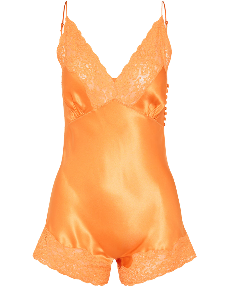 Оригінальна Silk And Lace Jumpsuit Saint laurent