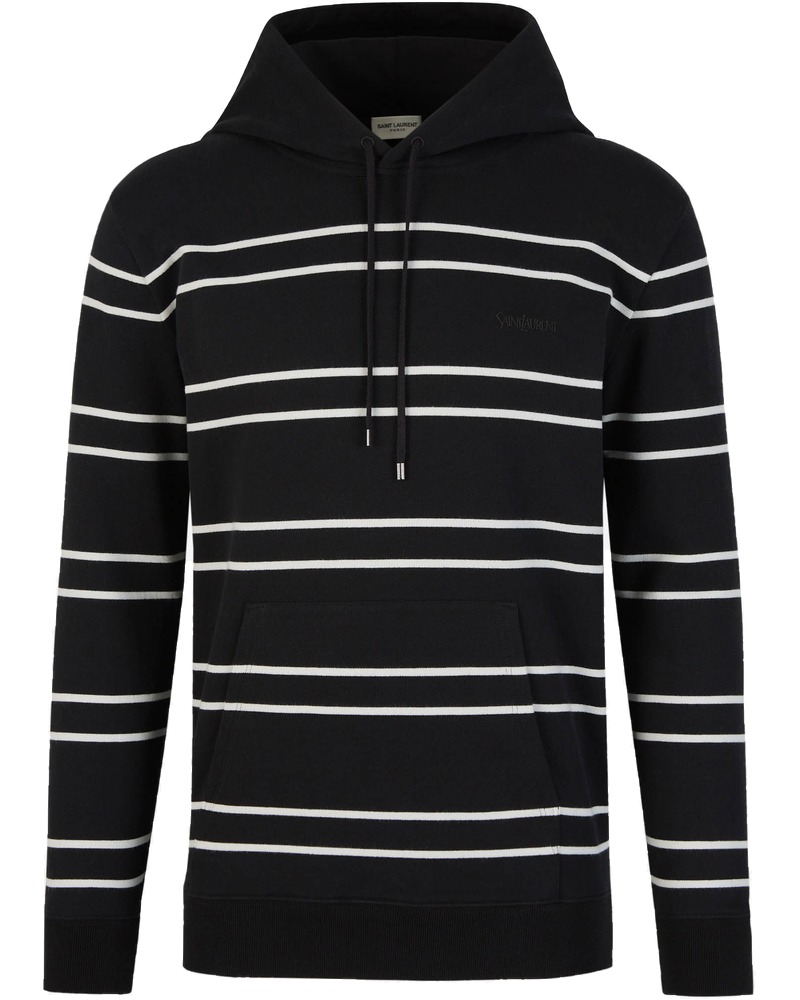 Striped Hood Sweatshirt Saint laurent – Гарантія оригінальності